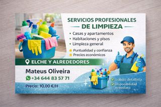 Servicios profesionales de limpieza
