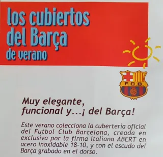 Cubertería FC Barcelona