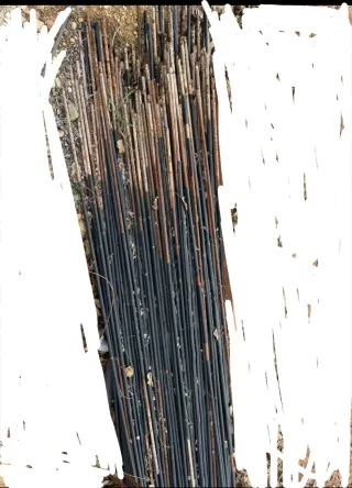 Tutores de hierro para plantas