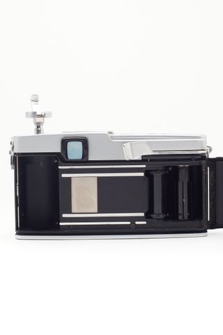 Cámara Olympus PEN-FT Plata y Negra