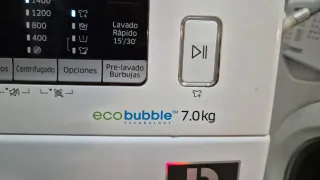 Lavadora Samsung Blanca