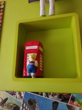 Estantería Cubo Pared Verde Nuevo