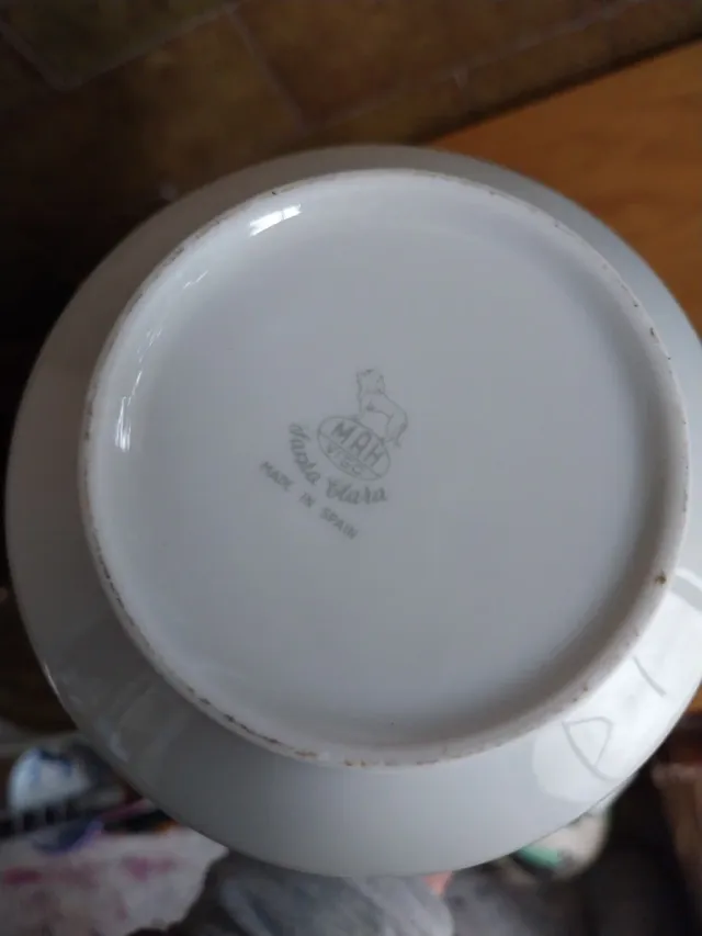 Tetera de porcelana Santa Clara floral