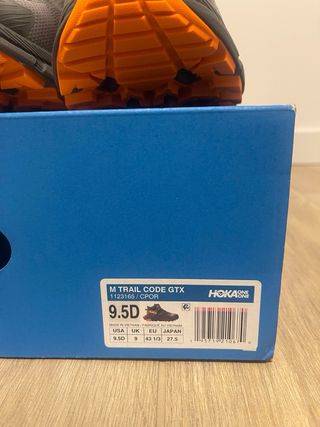 Hoka Trail Code GTX Scarpe Trekking Tg 43 1/3