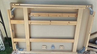 Mesa extensible de madera