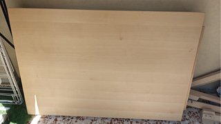 Mesa extensible de madera