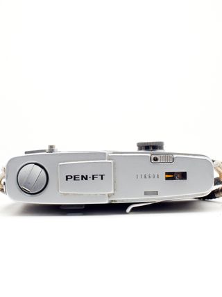 Cámara Olympus PEN-FT Plata/Negra