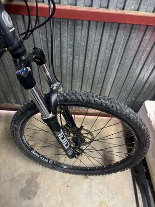 Bicicleta Montaña Rockrider gris