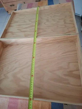 Cassetta maxi in legno porta oggetti