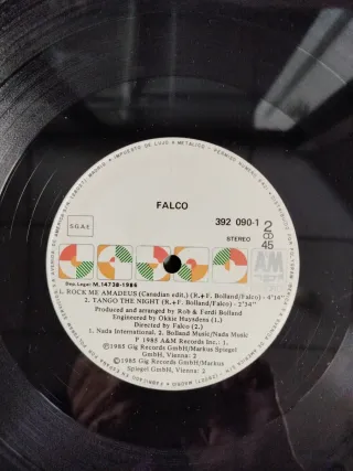 Falco Rock Me Amadeus, Jerry Lee Lewis, The sessio