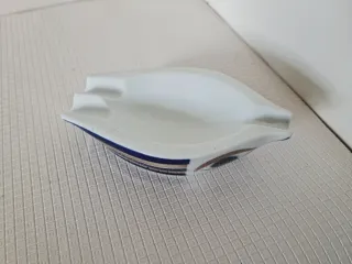 Cenicero de porcelana de Sargadelos