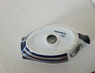 Cenicero de porcelana de Sargadelos