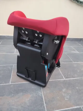 Silla coche niño roja hasta 13kg
