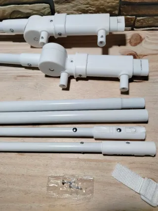 INTERBABY Barrera de cama 150 x 70 cm Abatible