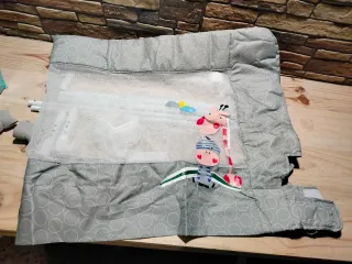 INTERBABY Barrera de cama 150 x 70 cm Abatible