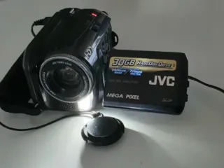 Cámara JVC HDD 30GB GZ-MG50E