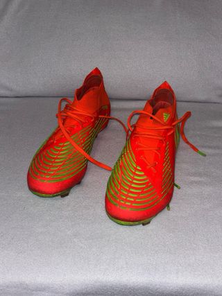 Zapatillas Fútbol Adidas Predator Rojas/Verdes