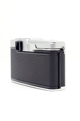 Cámara Olympus PEN-FT Plata y Negra