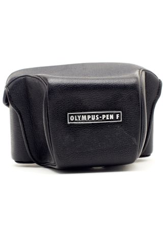 Cámara Olympus PEN-FT Plata y Negra