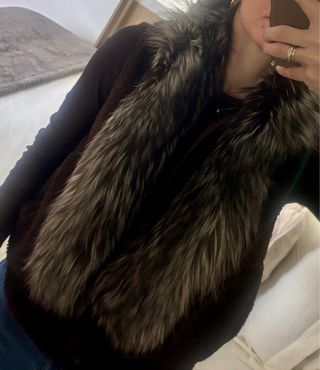 Estola o bufanda de pelo natural