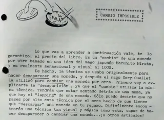 El mágico mundo de las monedas