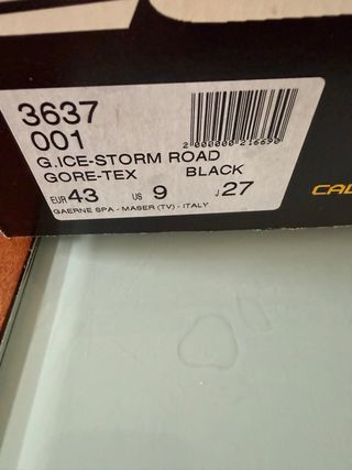 Botas Ciclismo Gaerne Carbon Talla 43 NUEVAS