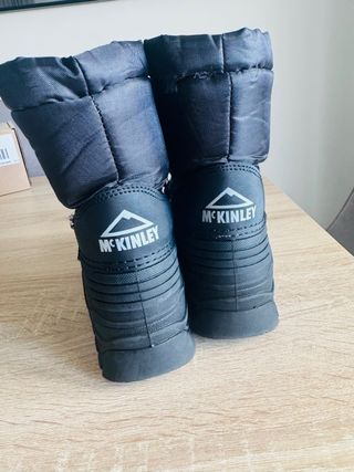 Botas de nieve negras