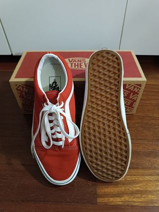 Vans Old Skool Rojas Talla 38