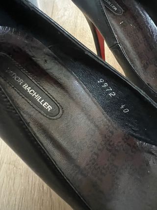 Zapatos Peep Toe Salvador Bachiller Talla 40