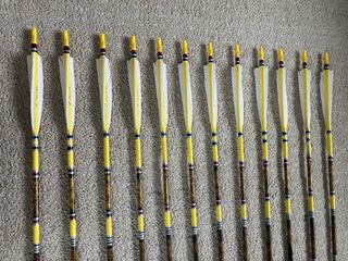 Flechas de madera de cedro 5/16 40/45#