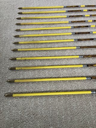 Flechas de madera de cedro 5/16 40/45#