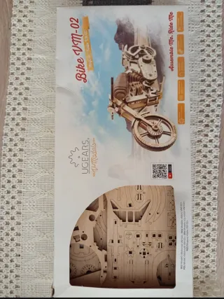 Maqueta Madera UGEARS Bike VM-02
