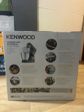 Robot Cocina Kenwood Titanium Chef Patissier XL