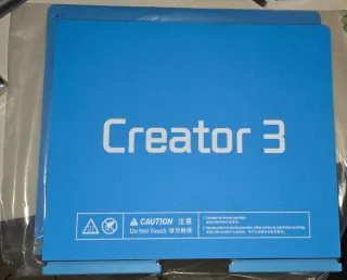 2 Piatti Originali Flashforge Creator 3