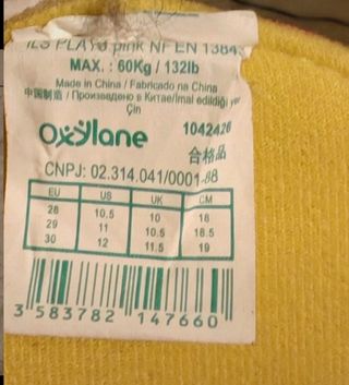 Pattini a rotelle rosa Oxeo taglia 28-30