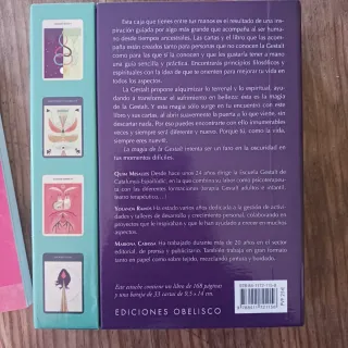Cartas de Oráculo y libro La magia de la Gestalt