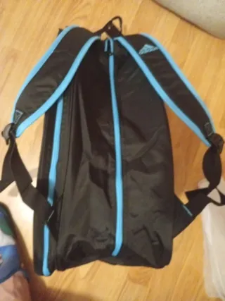 Paletero pádel Adidas negro y azul