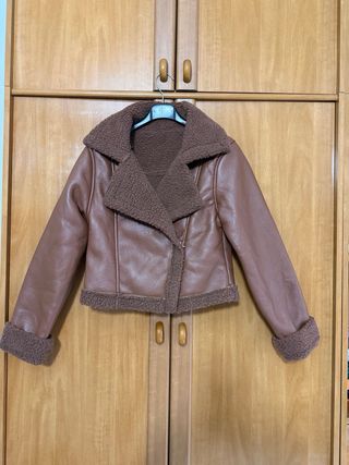 Chaqueta Bomber Gris Talla Única