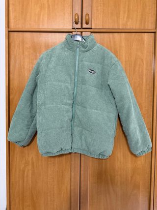 Chaqueta Bomber Gris Talla Única