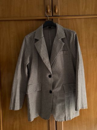 Chaqueta Bomber Gris Talla Única