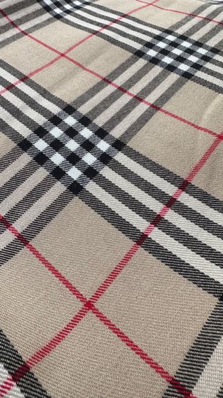 Tessuto lana stretch scozzese