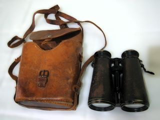 Binoculares Lemaire Paris + Funda Cuero