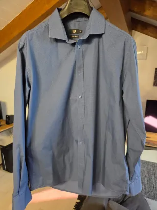 Camicia uomo Dack's blu taglia L