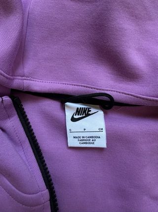 Nike Tech Fleece Sudadera con Capucha Morada