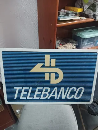Cartel Antiguo TELEBANCO 4B