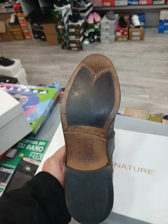 Zapatos Old Signature Marrón Hombre piel t 41
