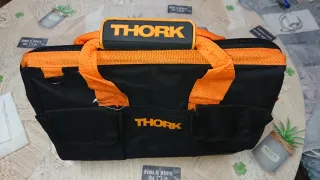 Bolsa de herramientas THORK negra y naranja