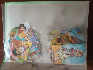 Cromos La Palma Colección Niños Flores