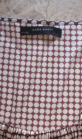 Camiseta mujer Zara Basic Talla L