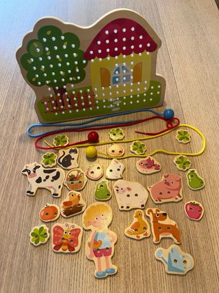 Juegos de madera y Puzzle